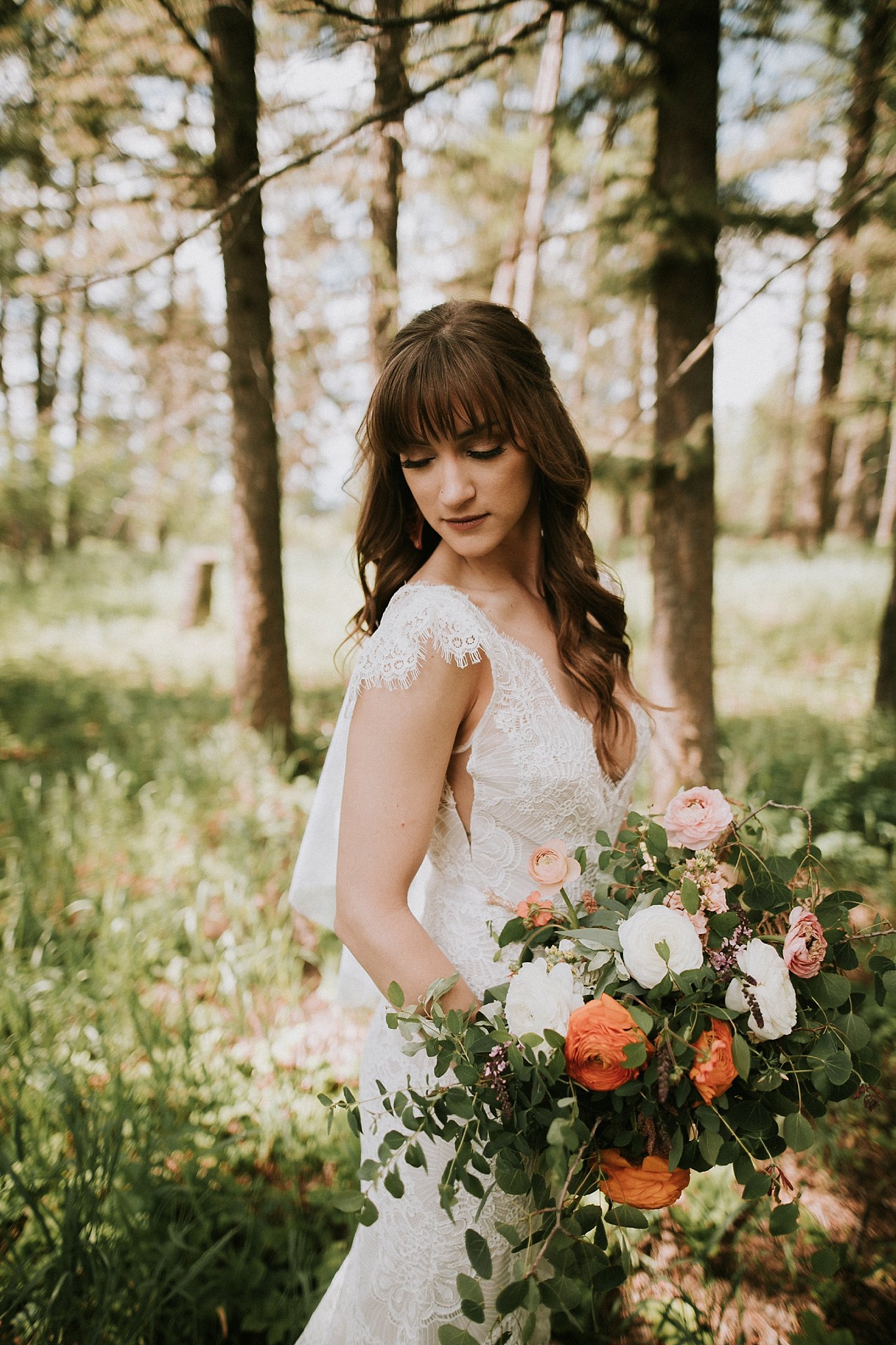 Rustic Western Bohemian Montana Wedding Whitefish Wedding Photographer Elsaeileenphotography Com